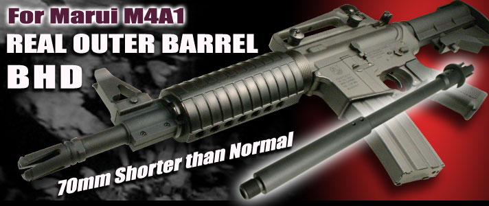 Real Outer Barrel BHD / M4A1