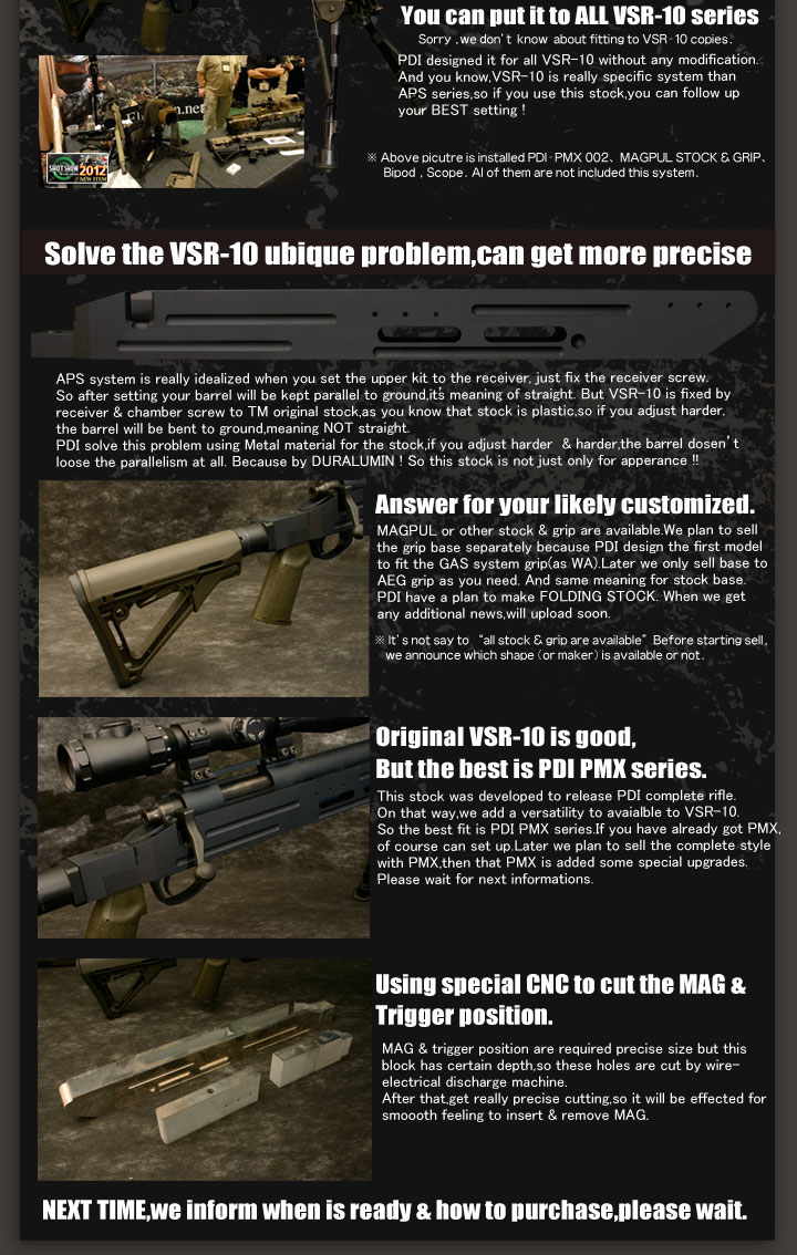 MOD STOCK FOR VSR-10